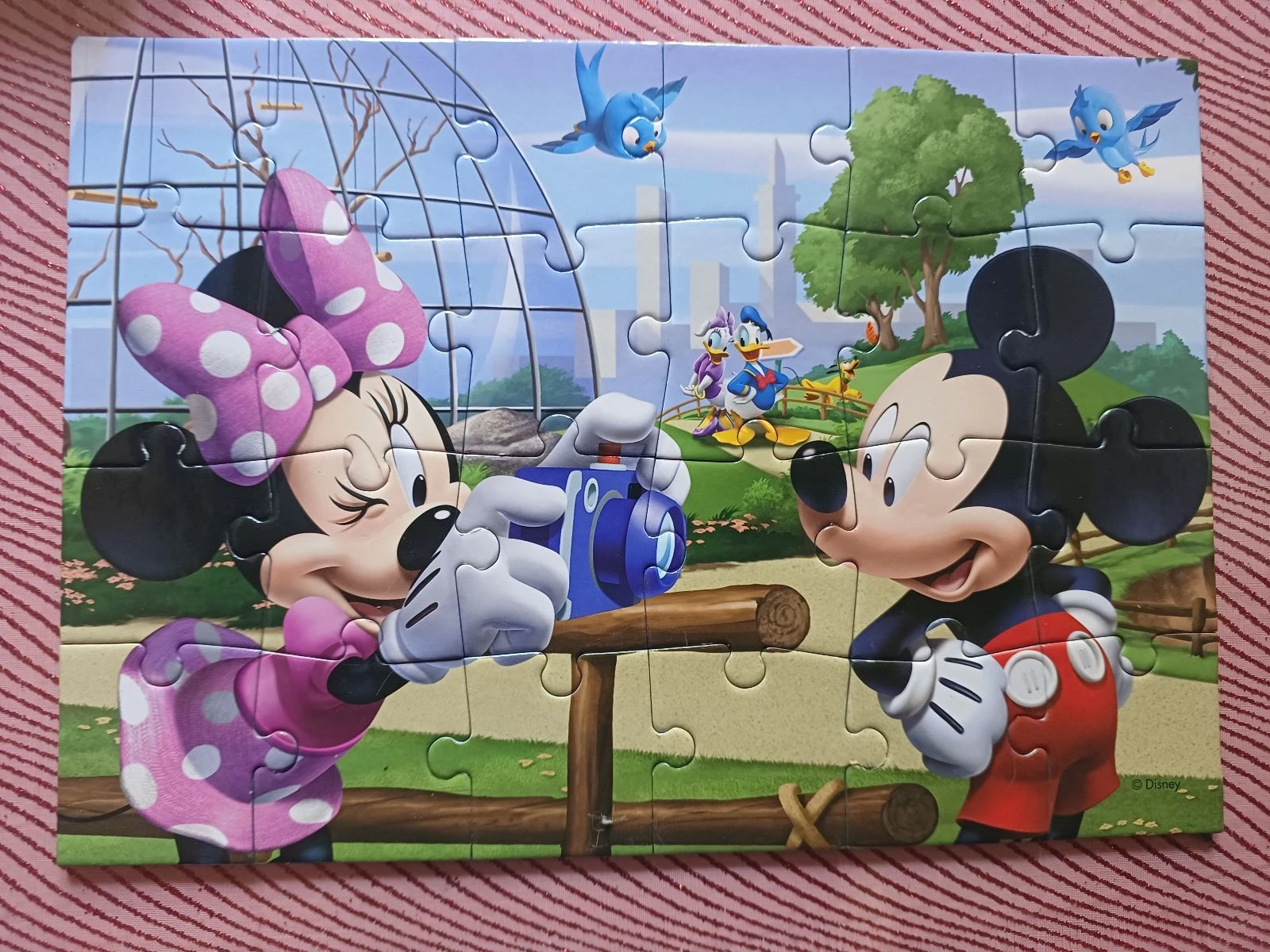 Puzzle Mickey minnie 24 pièces